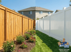 Wood vs Vinyl Fence options compared for homeowners.