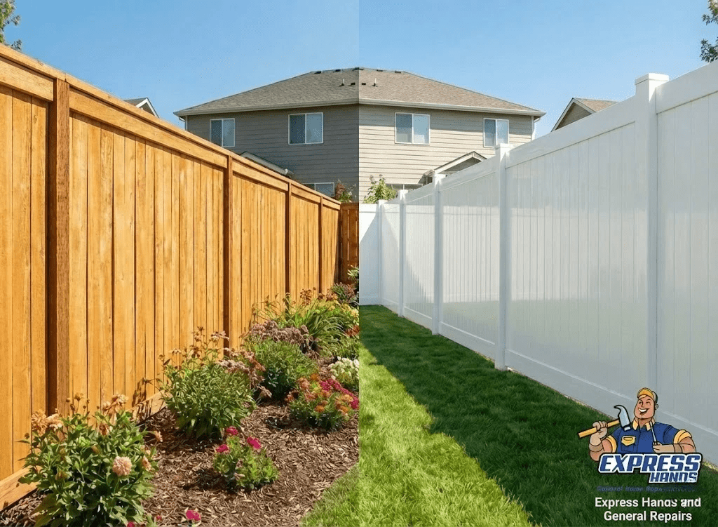 Wood vs Vinyl Fence options compared for homeowners.